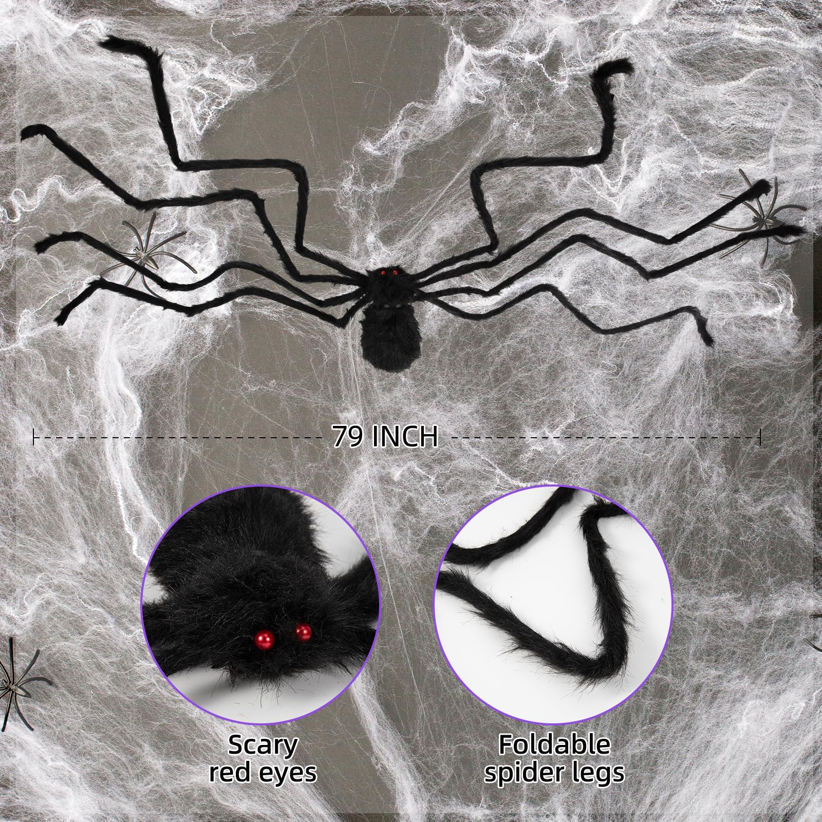 WOLYKIER spider leg pose detail with bendable wires for custom positioning