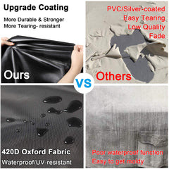 WOMACO folded cover inside waterproof bag, easy storage and transport