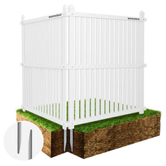 WOMEDUAL front view of panels showing neat outdoor concealment benefit