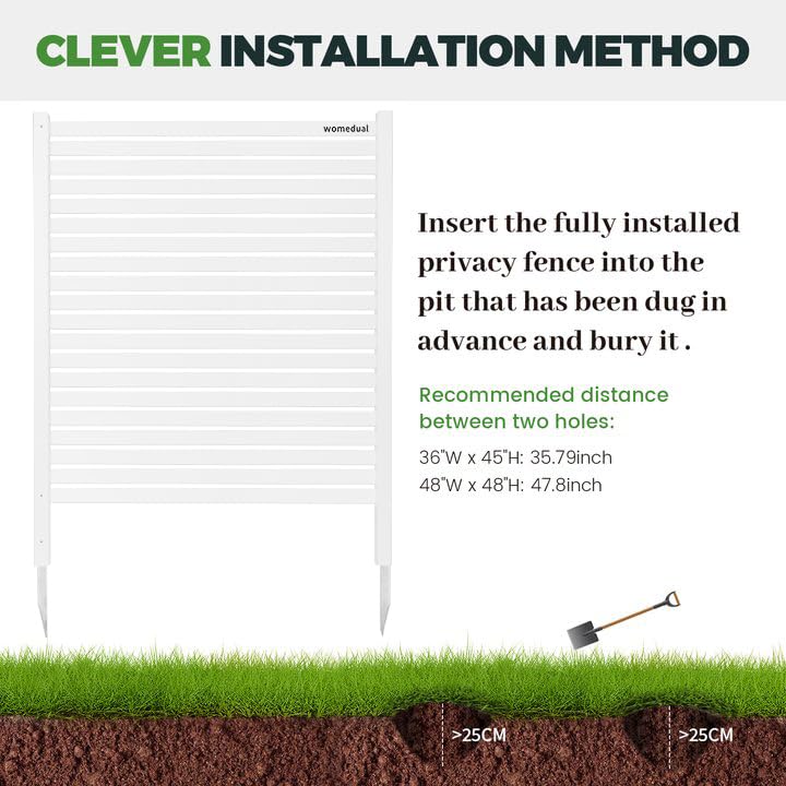 WOMEDUAL metal stake anchoring into ground for stable, wind-resistant support