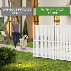 WOMEDUAL screening a trash can to reduce odors and improve curb appeal