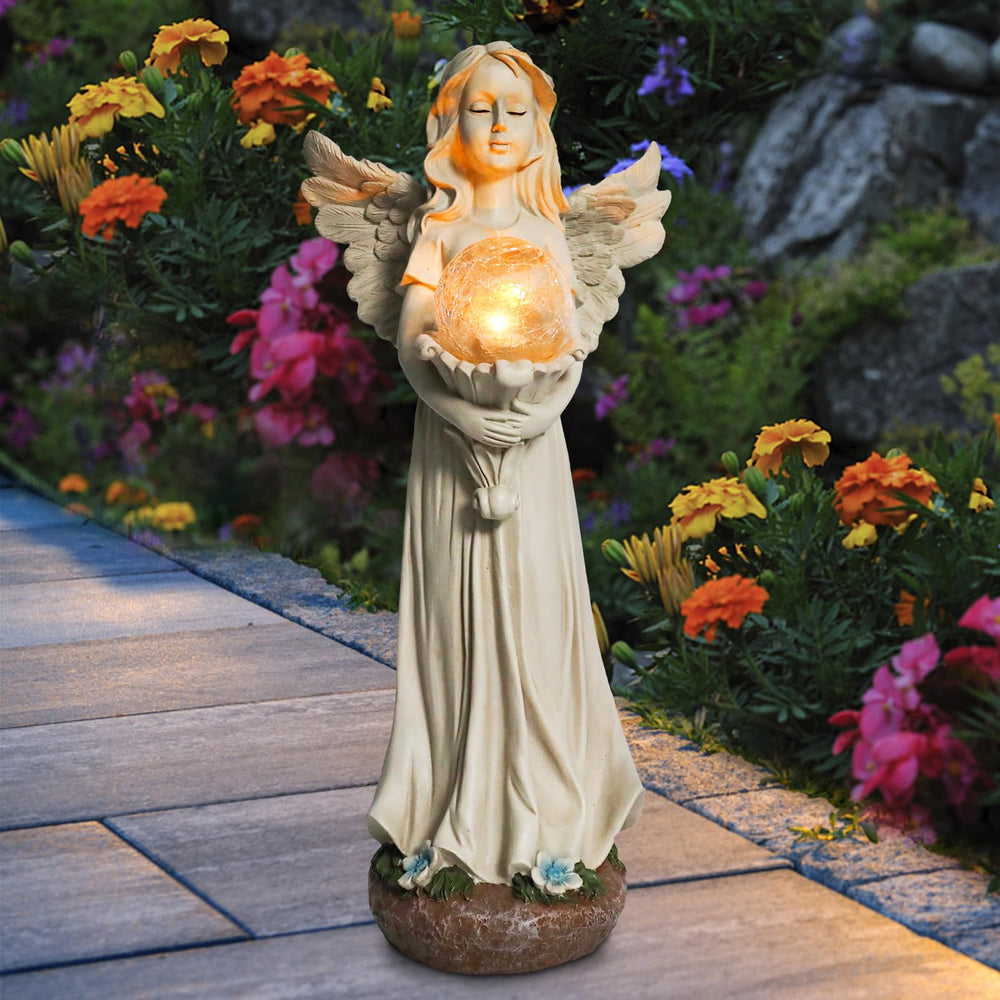 WONDER GARDEN size comparison with hand to show compact, display-friendly scale