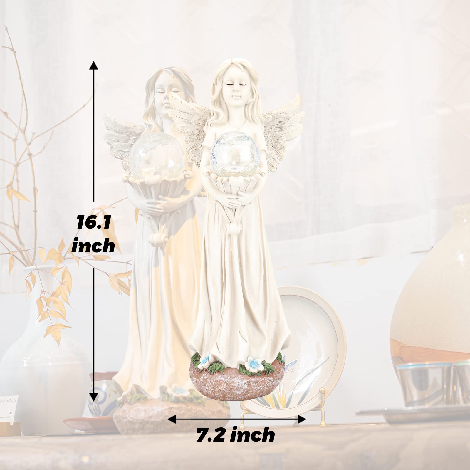 WONDER GARDEN side profile highlighting delicate sculpted details and finish