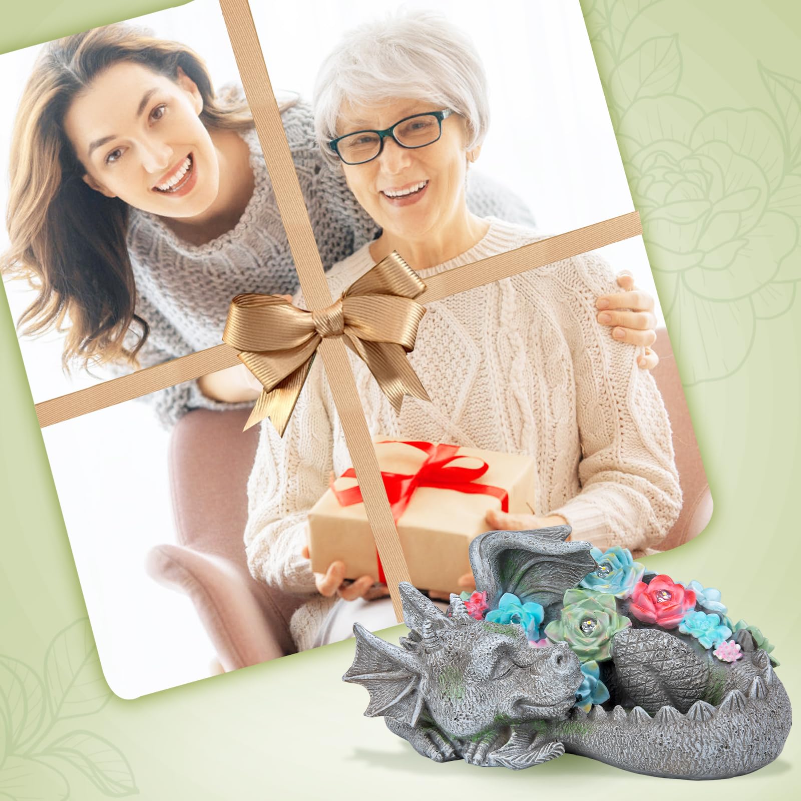 WONDER GARDEN gift-ready boxed statue making thoughtful present