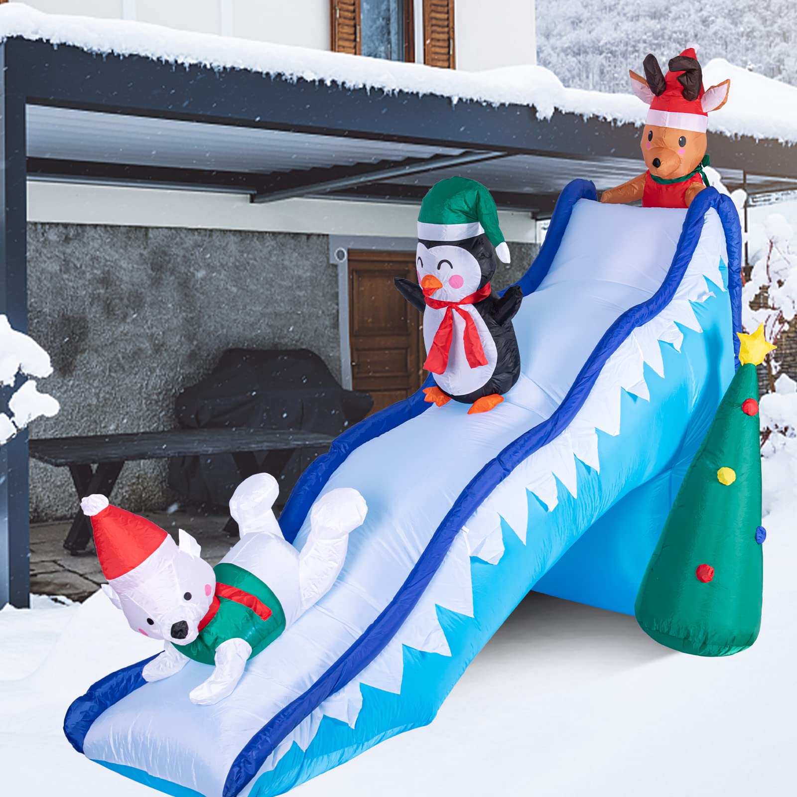 WONDER GARDEN deflated and folded in storage bag for compact off-season keeping