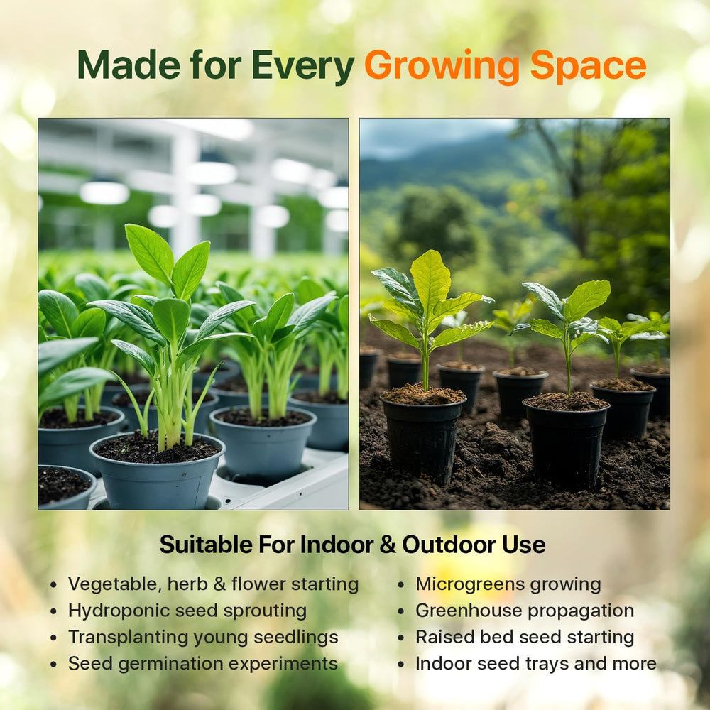 Wonder Soil pellets in an indoor garden setting promoting easy home growing
