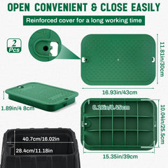 Wonderjune close-up of polypropylene texture and lock detail for durability