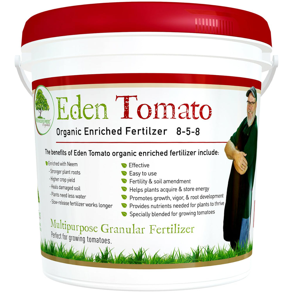 WonderTree Organics front packaging showing 5 lb bag and product benefits