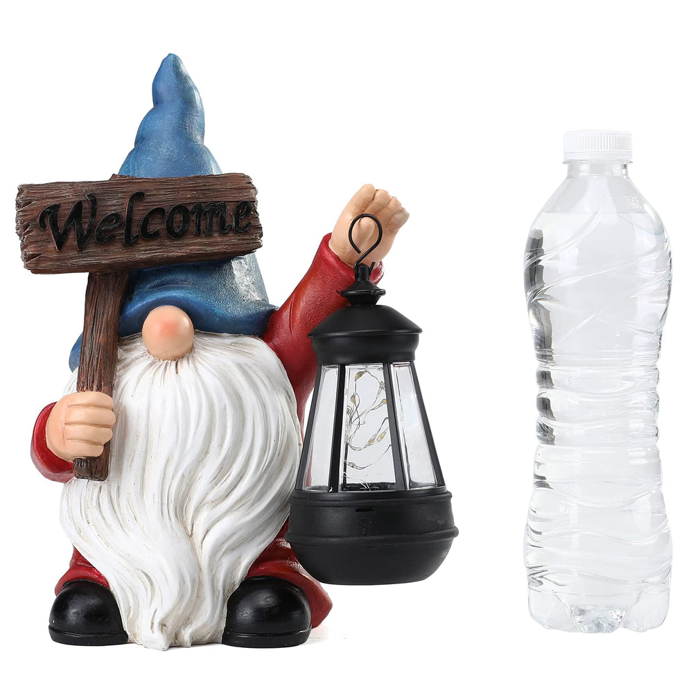 WONDHOME gnome staged on a patio to illustrate decorative use