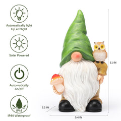 WONDHOME gnome side profile illustrating resin build and painted detail