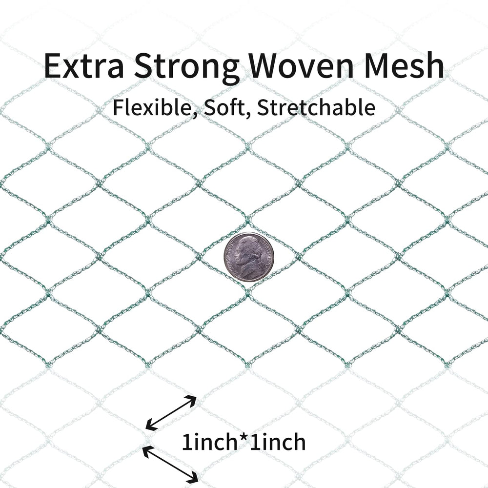 wondihao netting draped over a fruit tree protecting ripening fruit from birds