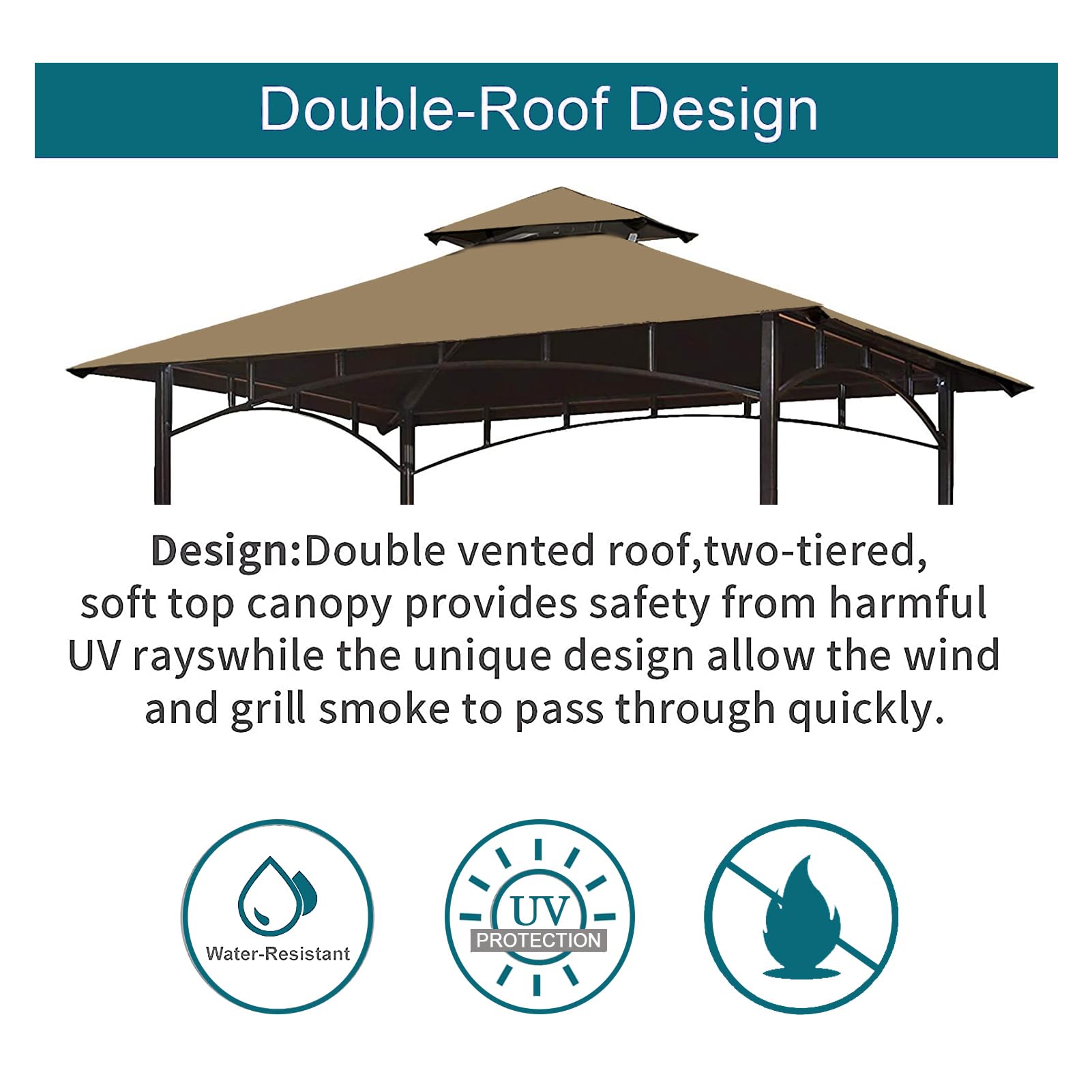 Wonwon double-tier vent detail demonstrating smoke ventilation benefit