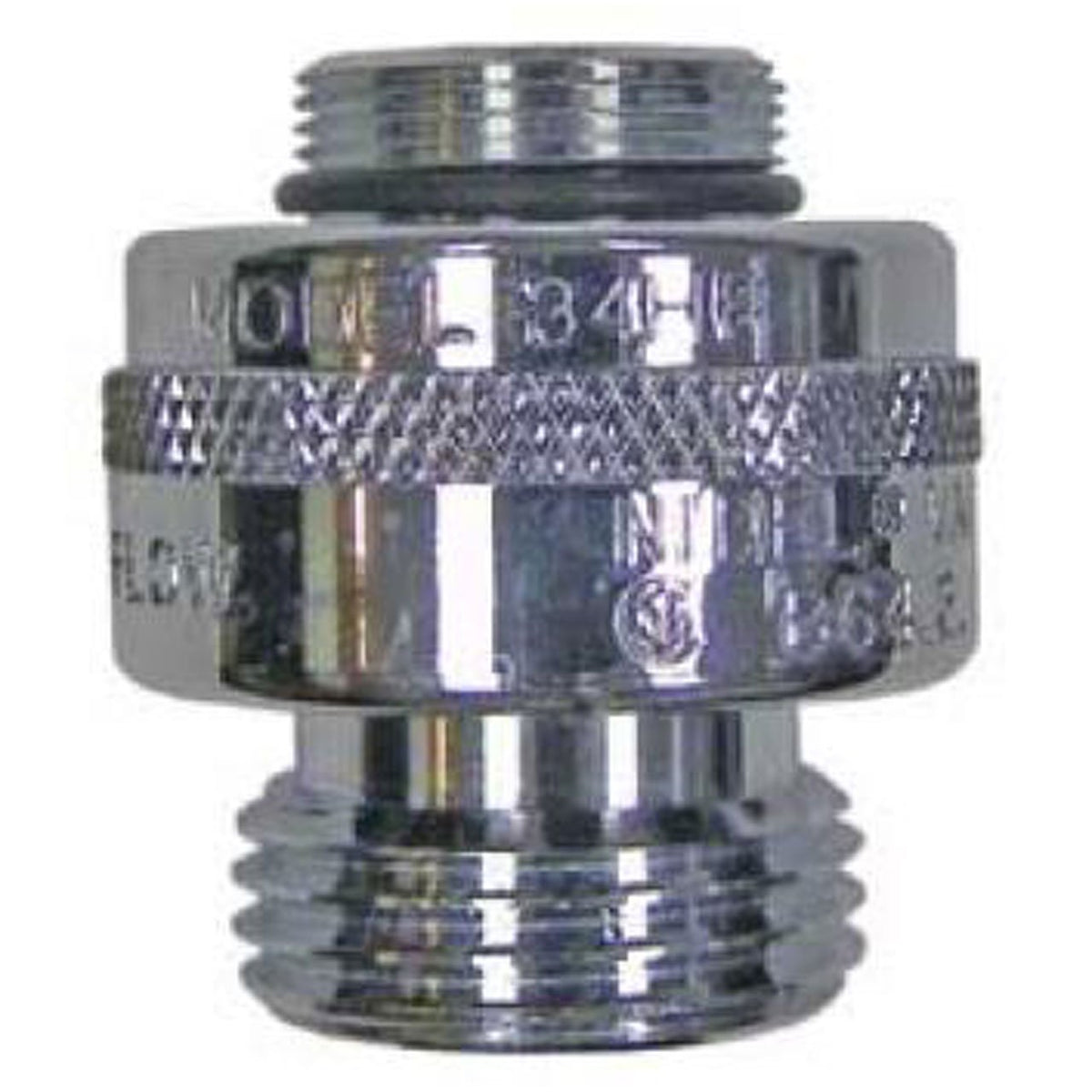 Woodford 34HF-CH front view chrome finish showing compact design and durable protection