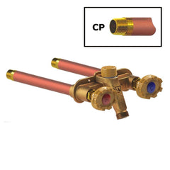 Woodford powder-coated cast aluminum handle close-up for durable grip and corrosion resistance