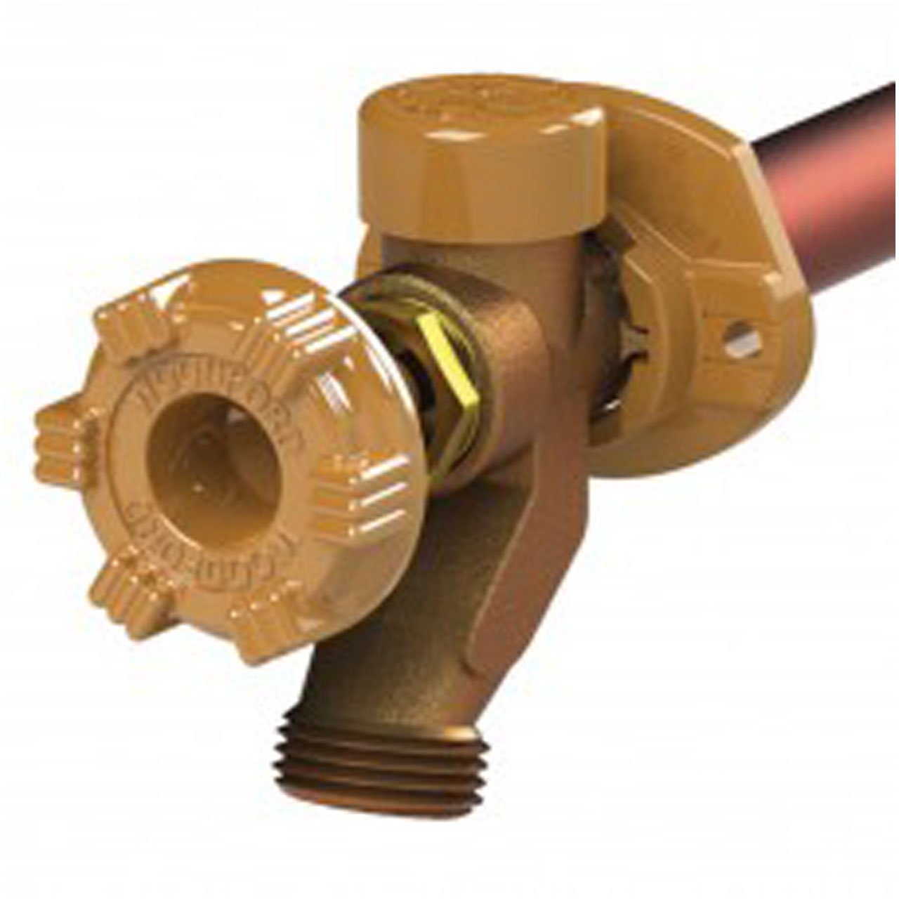 Woodford Model 17 front view showing durable finish and easy-to-install features