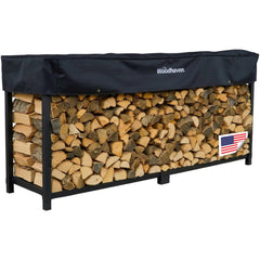 Woodhaven front full rack showing organized storage and easy access benefit