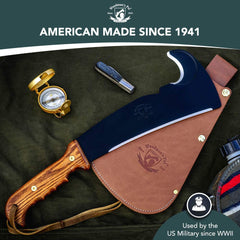 Woodman's Pal chopping brush showing efficient cutting performance benefit