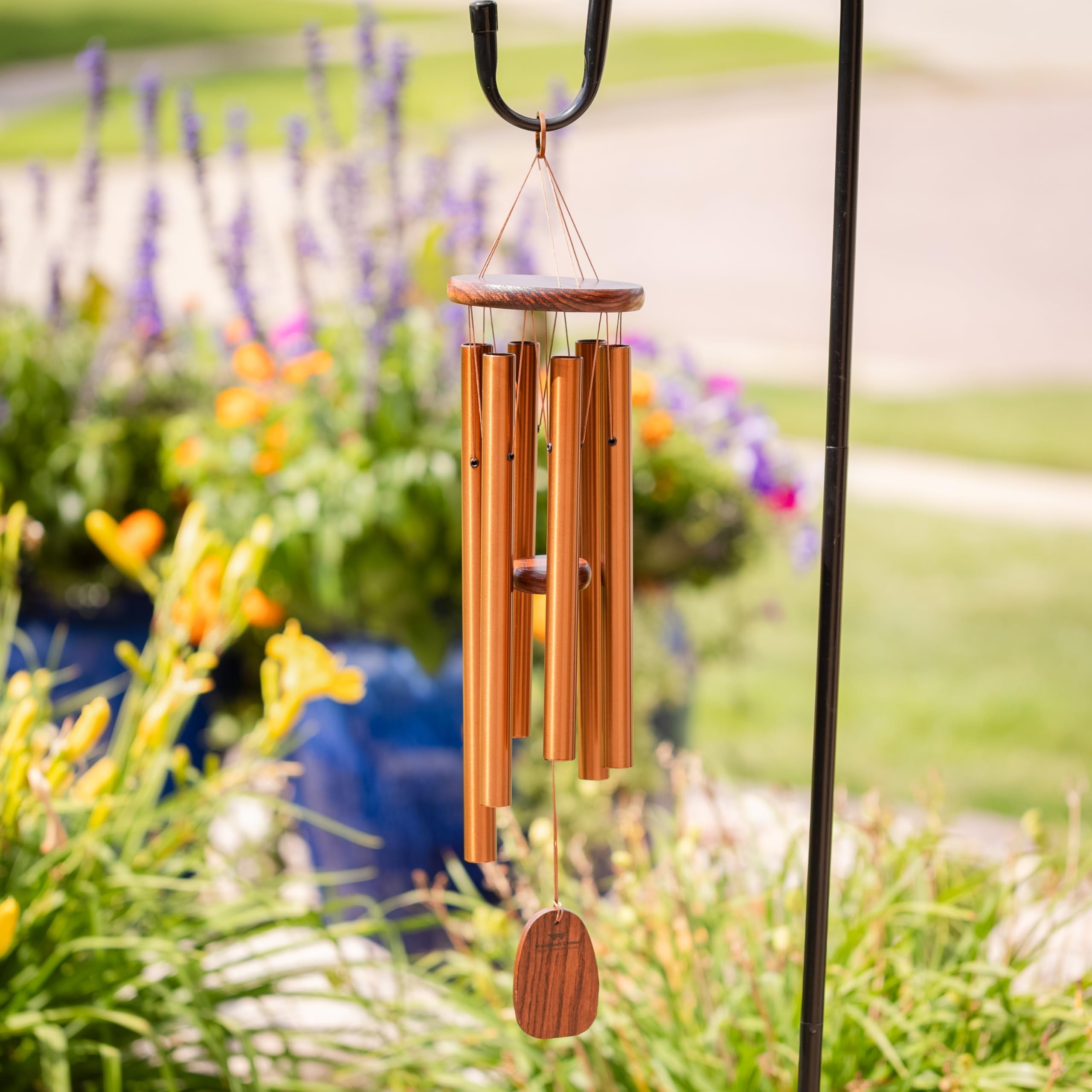 Woodstock Chimes empaquetado en caja kraft listo para regalar en ocasiones especiales