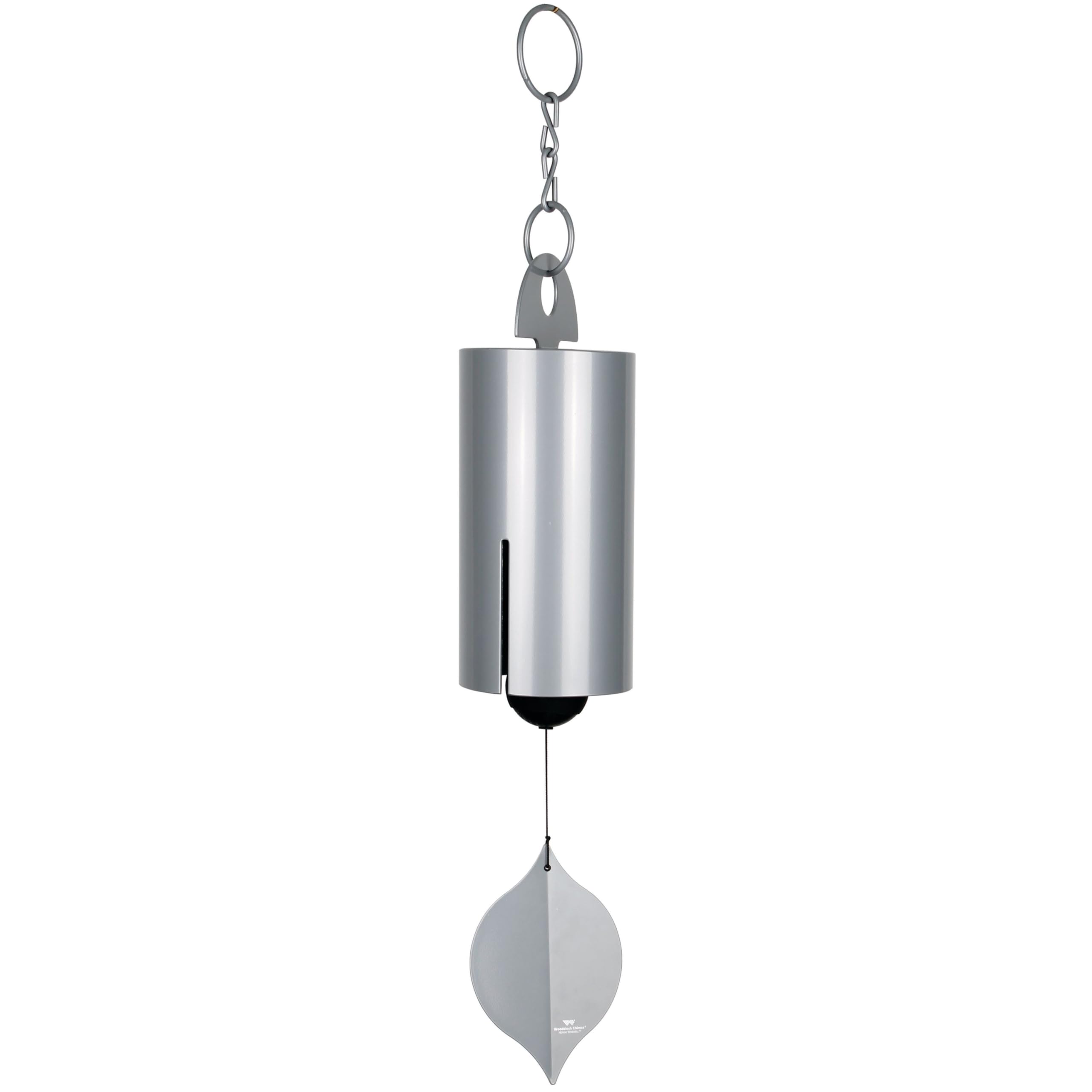 Woodstock Chimes Heroic front view showing full 40-inch chime and elegant finish
