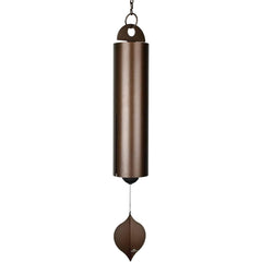Woodstock Chimes Heroic front view showcasing deep-tone design and outdoor appeal