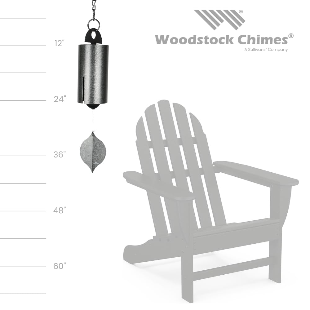 Woodstock Chimes wind catcher detail showing sail for responsive sound and sustained tone