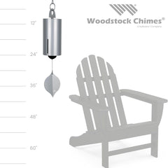 Woodstock Chimes removable windcatcher detail showing adjustable breeze response