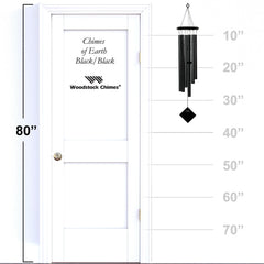 Woodstock Chimes Pluto gathering ring and knot detail, ensures secure hang and lasting use
