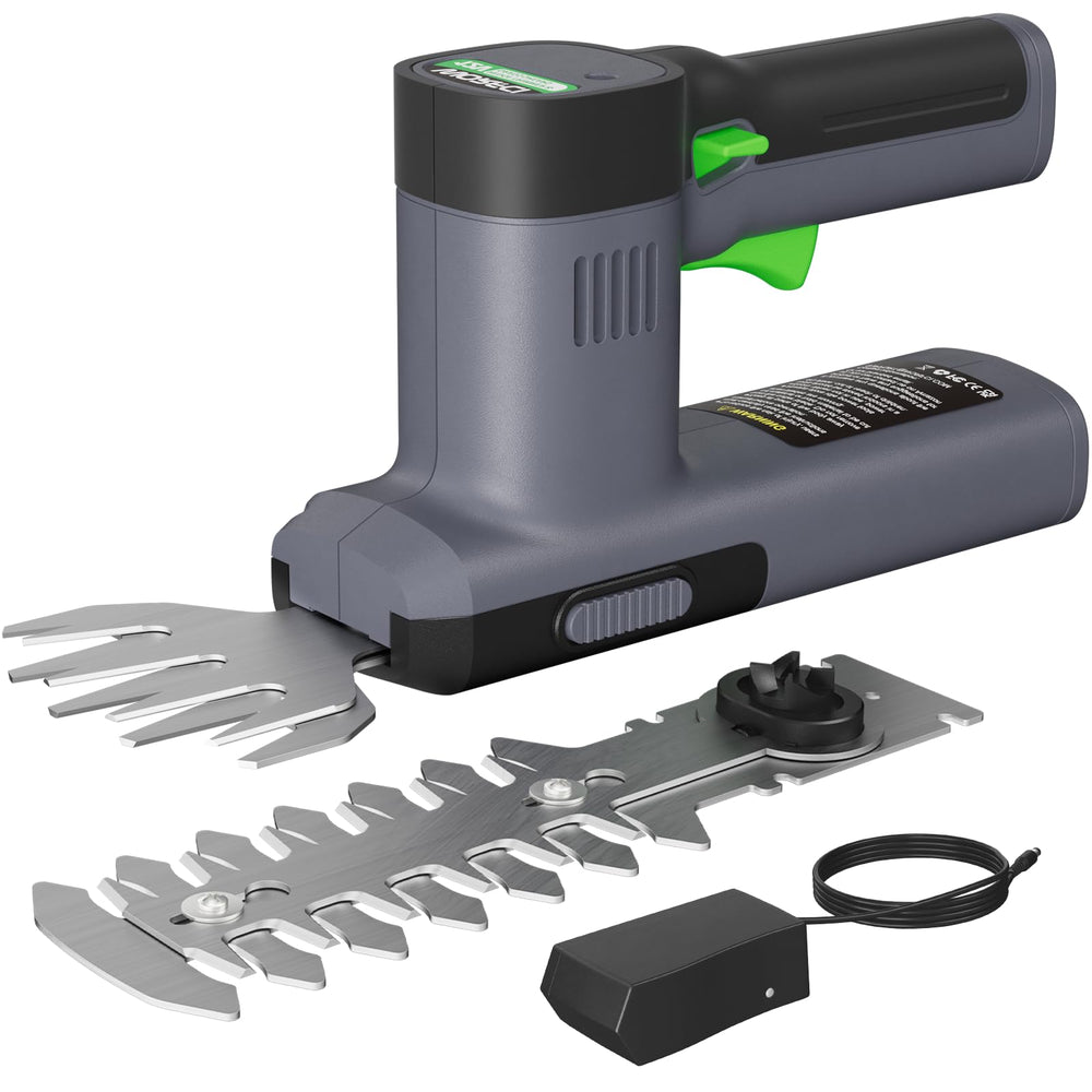 WORFCI WHT12 front view showing compact cordless design and controls