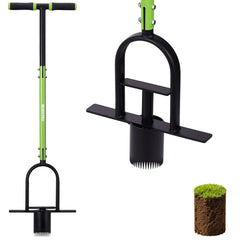 WORKPRO front view of bulb planter showing full tool and length benefit