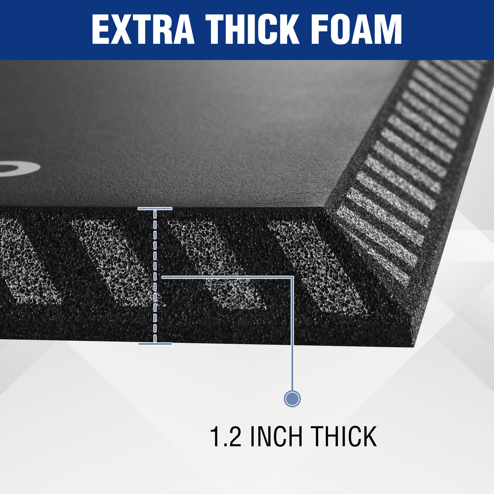 WORKPRO close-up of foam texture highlighting dense comfort and durability