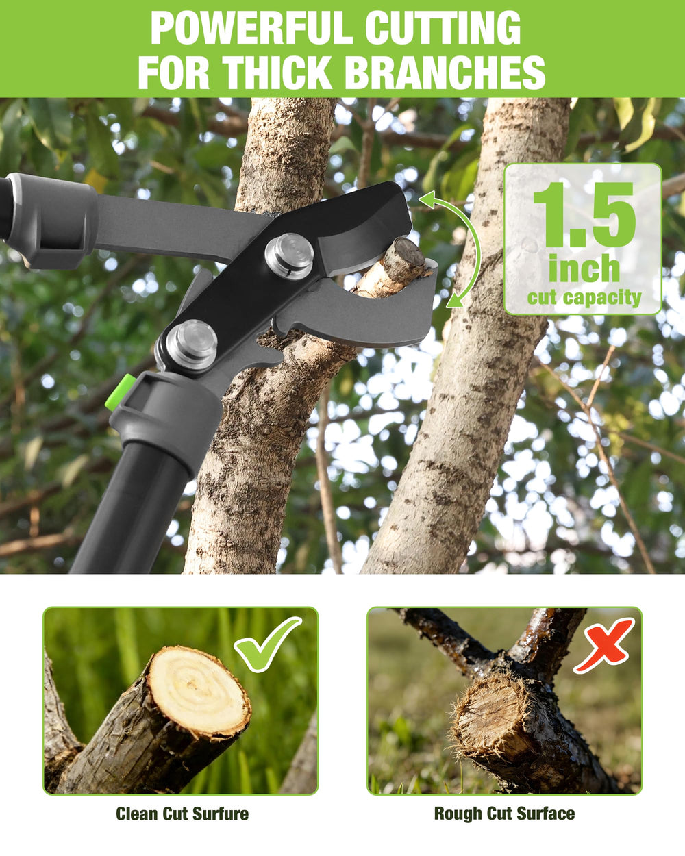 WORKPRO handle grip texture offering comfortable non-slip hold
