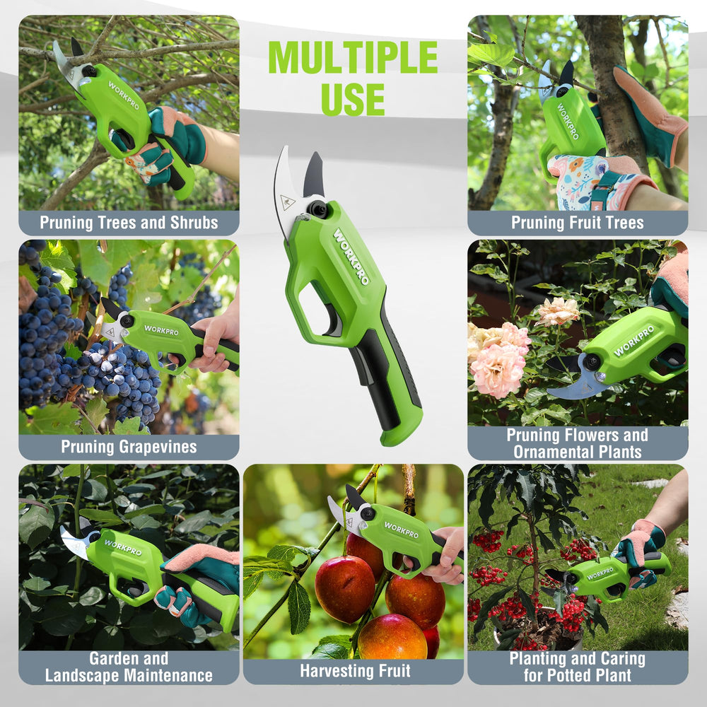 WORKPRO pruner boxed packaging ready for storage or gifting convenience
