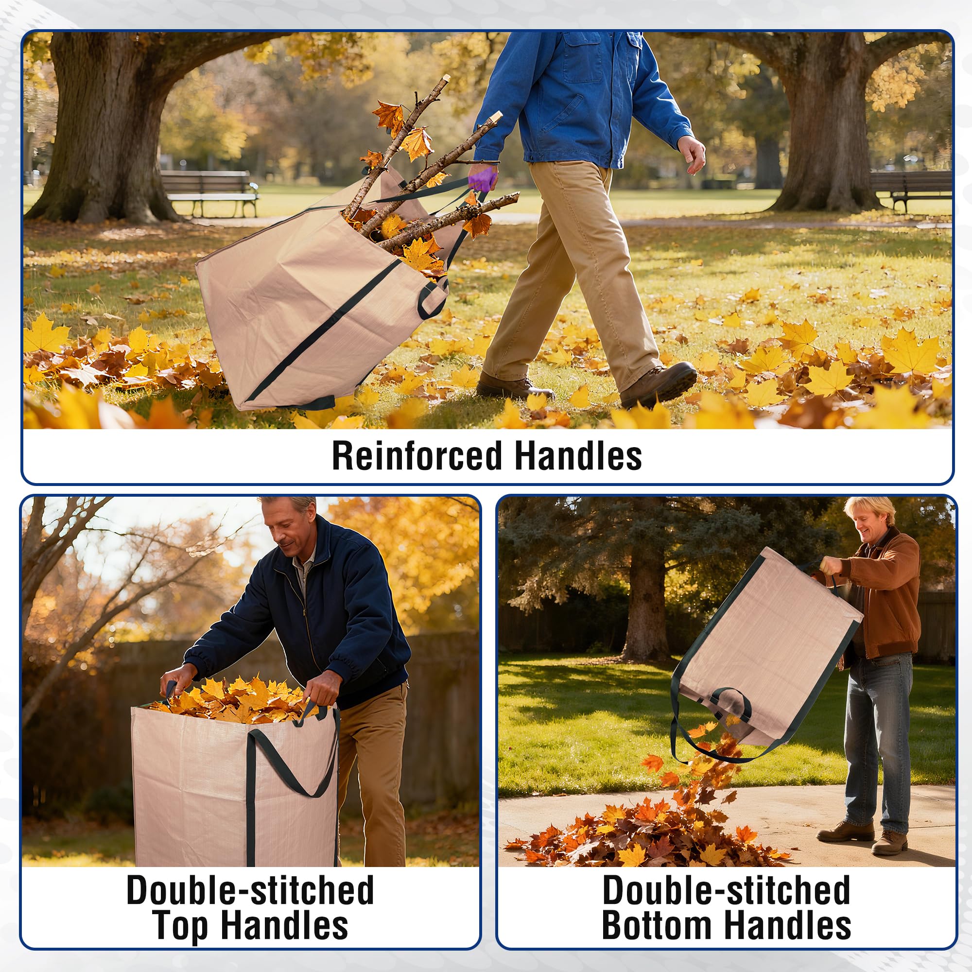 WORKPRO reinforced handles detail for secure lifting and balanced carry