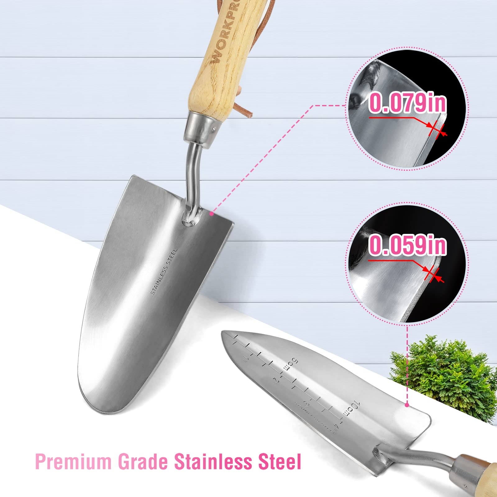 WORKPRO tool in hand for size comparison illustrating compactness and easy handling