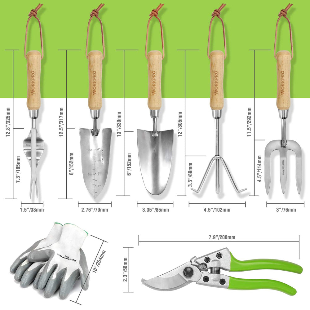 WORKPRO pruner SK5 blade close-up for precise, clean cuts benefit