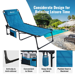 WORKPRO VILLEY side profile reclined position offering adjustable support