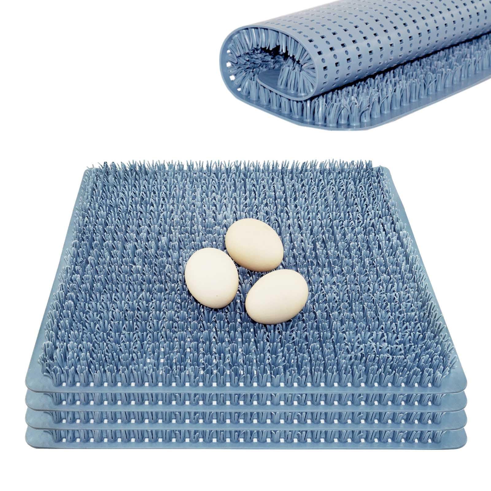 WORLEYX front view of four nesting pads showing compact pack and convenience