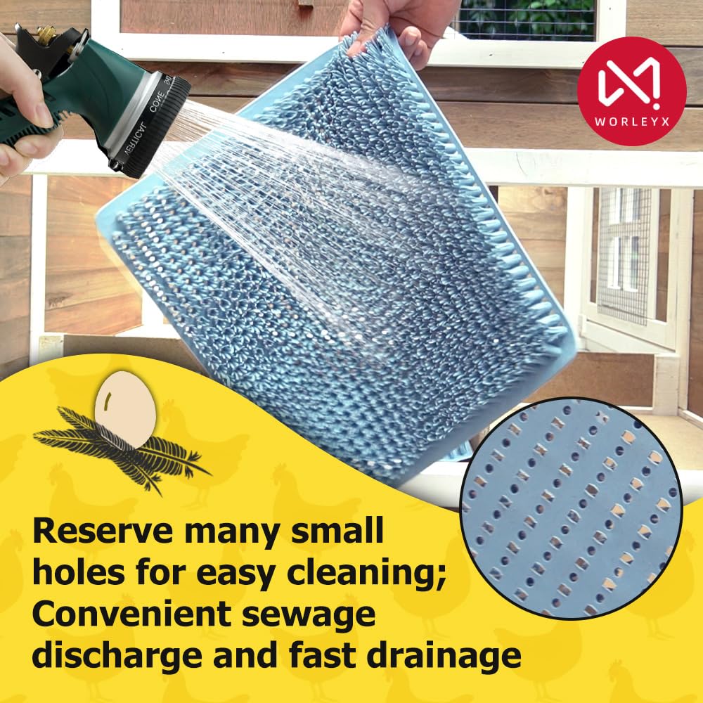 WORLEYX pad held in hand to show scale and easy handling benefits