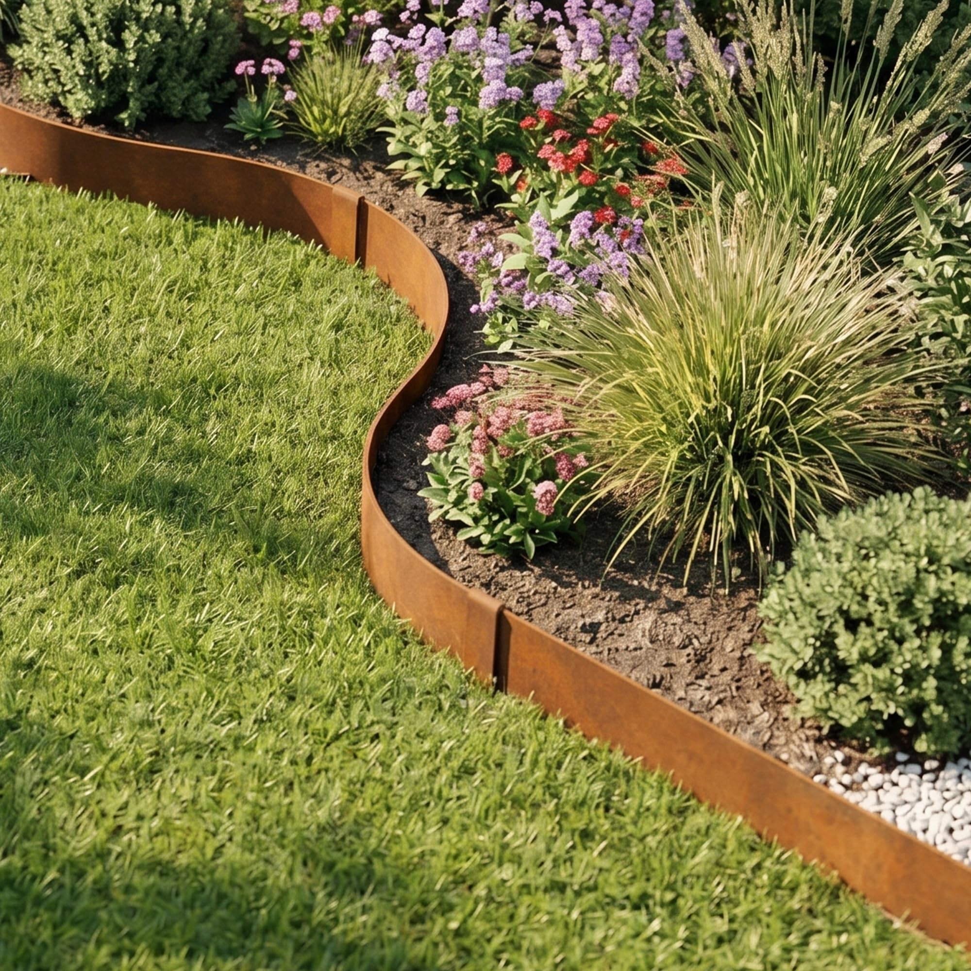 Worth corten steel close-up highlighting pre-rusted patina for immediate low-maintenance look
