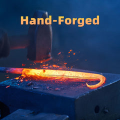 Worth Garden close-up of hand-forged iron texture highlighting craftsmanship and rust resistance