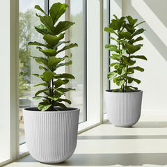 Worth Garden close-up of vertical stripe texture highlighting refined finish