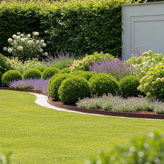 Worth Garden close-up of stake and strip profile highlighting secure anchoring benefit