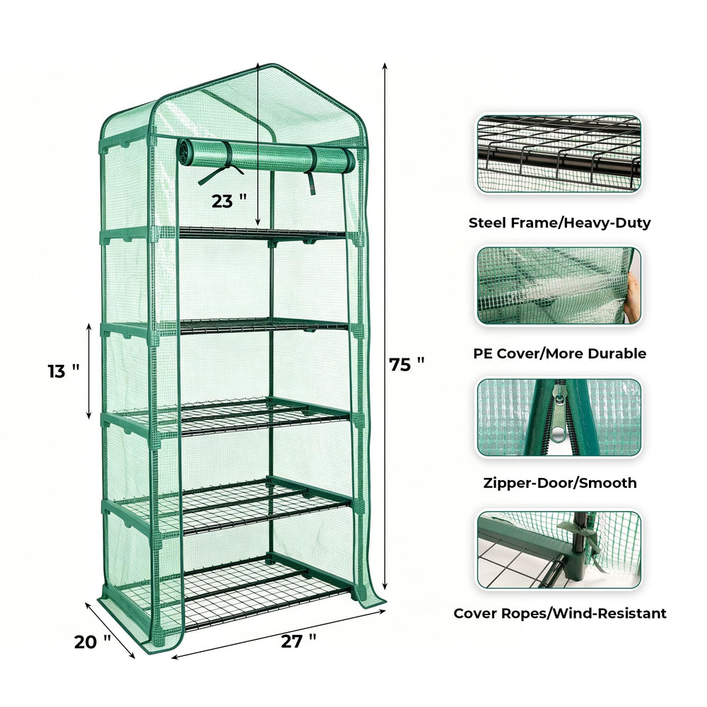 Worth size comparison next to a chair showing compact 75-inch height scale