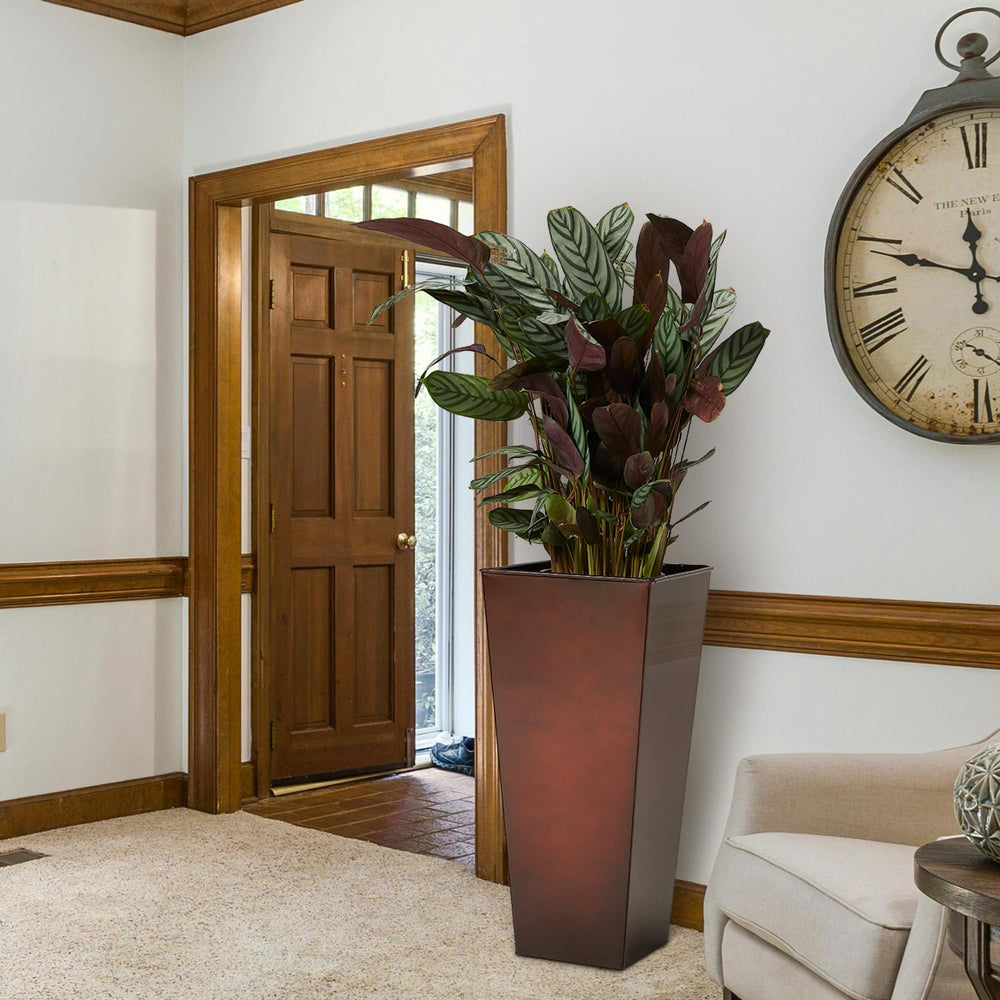 Worth scale comparison with chair to show 28-inch height and real-world size reference