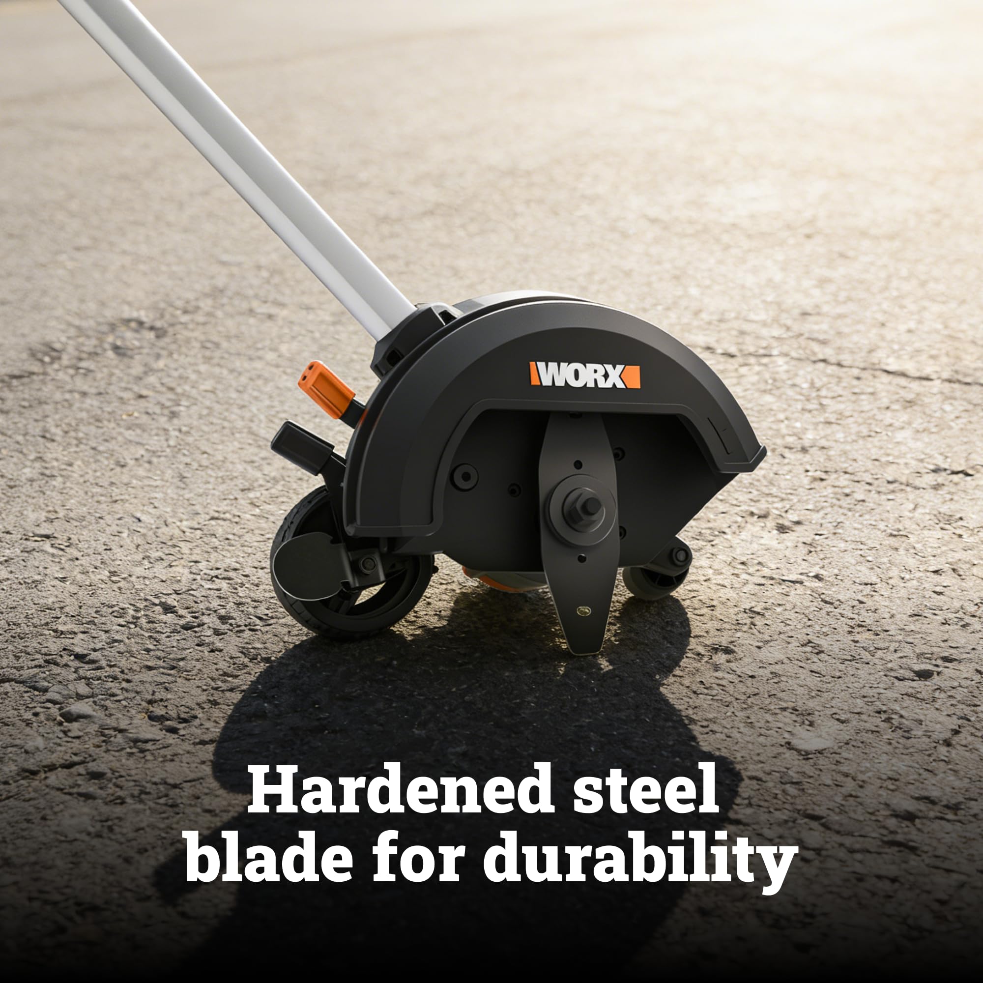WORX package contents laid out showing included battery and tools