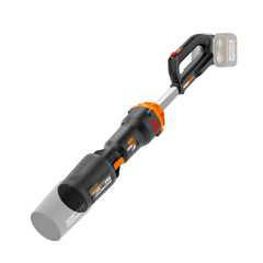 WORX Leafjet front profile showing compact blower for easy handling
