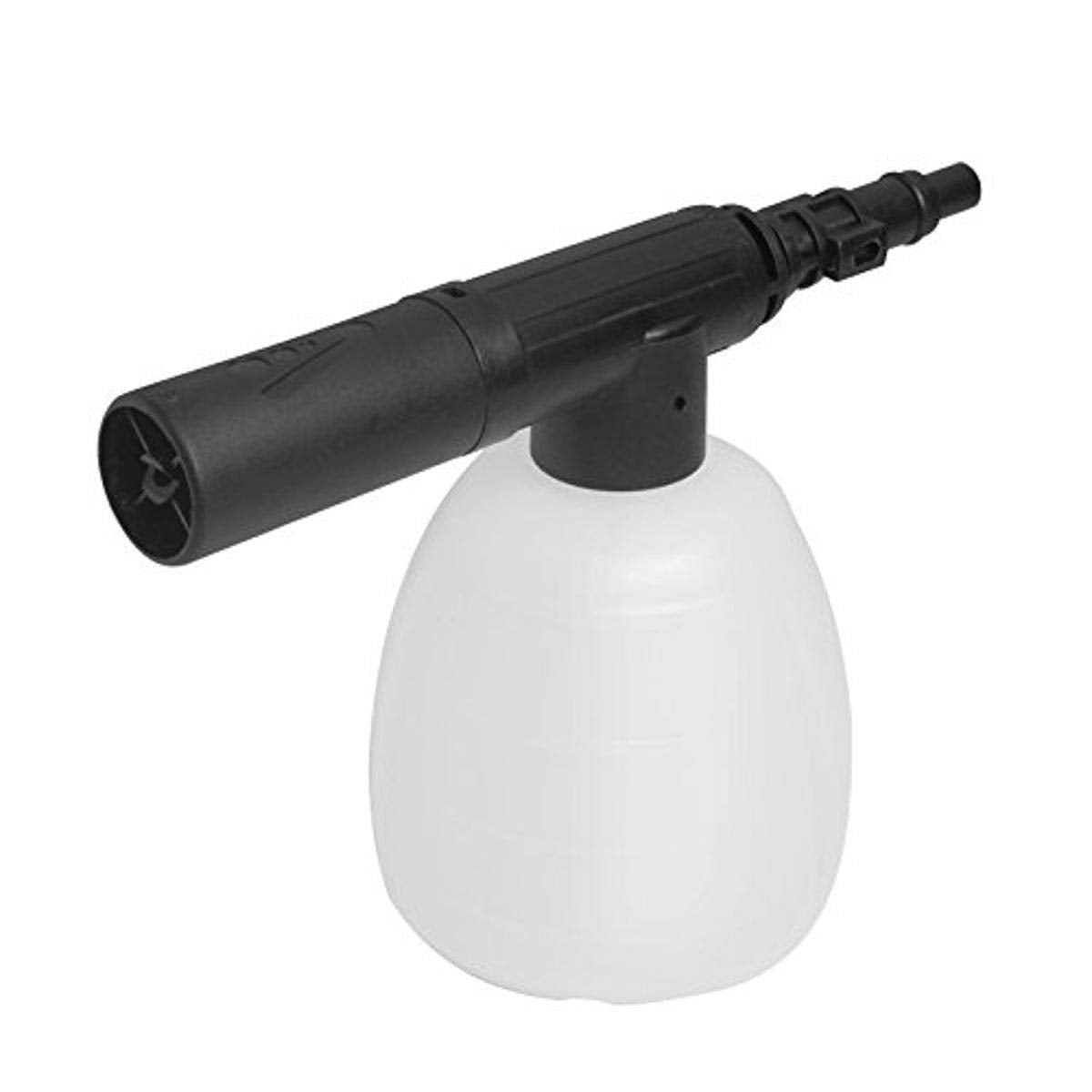 WORX front view of soap dispenser attachment showing compact design and easy install