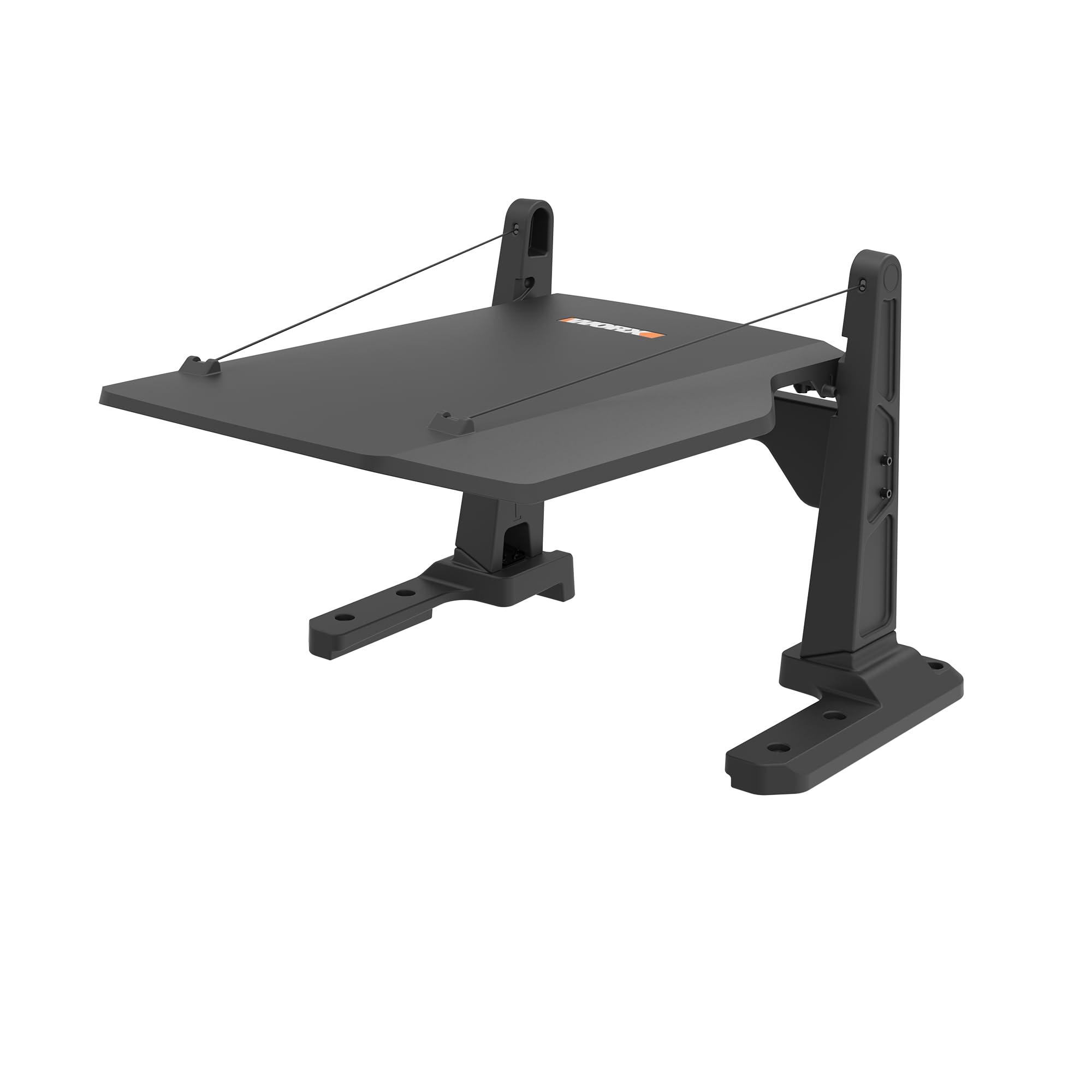 WORX front view garage protecting Landroid Vision, preserves mower finish