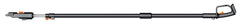 WORX WA0167 extension pole attached to WG322 showing extended reach and safer pruning