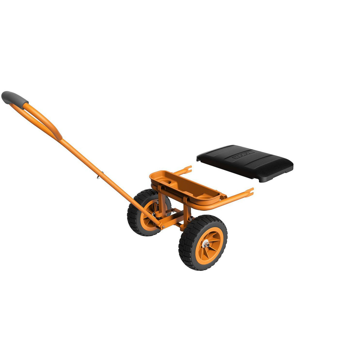 WORX WA0228 front view assembled wagon kit showing conversion benefit